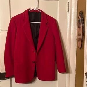 Gap Red Wool Blazer (good for Weeknd Halloween costume)